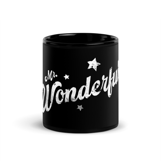 Paul Orndorff "Mr Wonderful" Black Glossy Mug