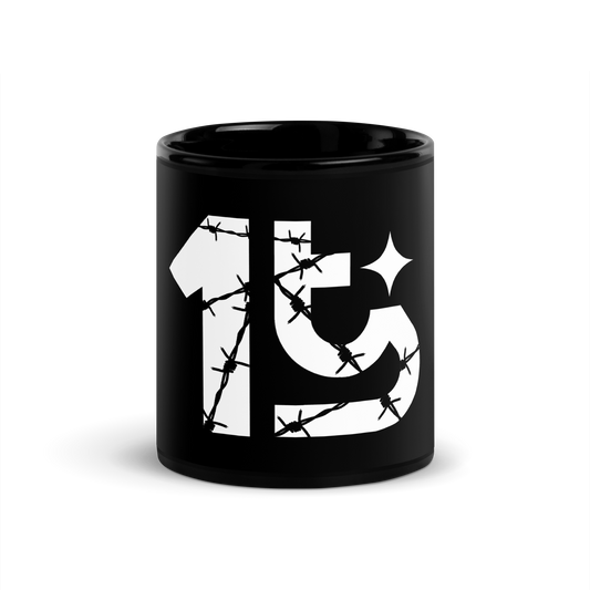 1TS Extreme Black Glossy Mug